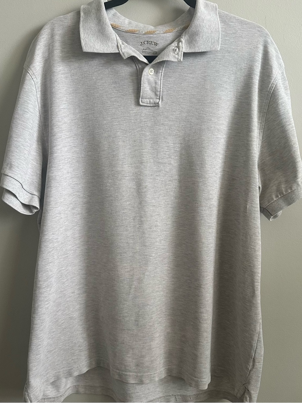 J. Crew Men’s Gray Polo (XL)